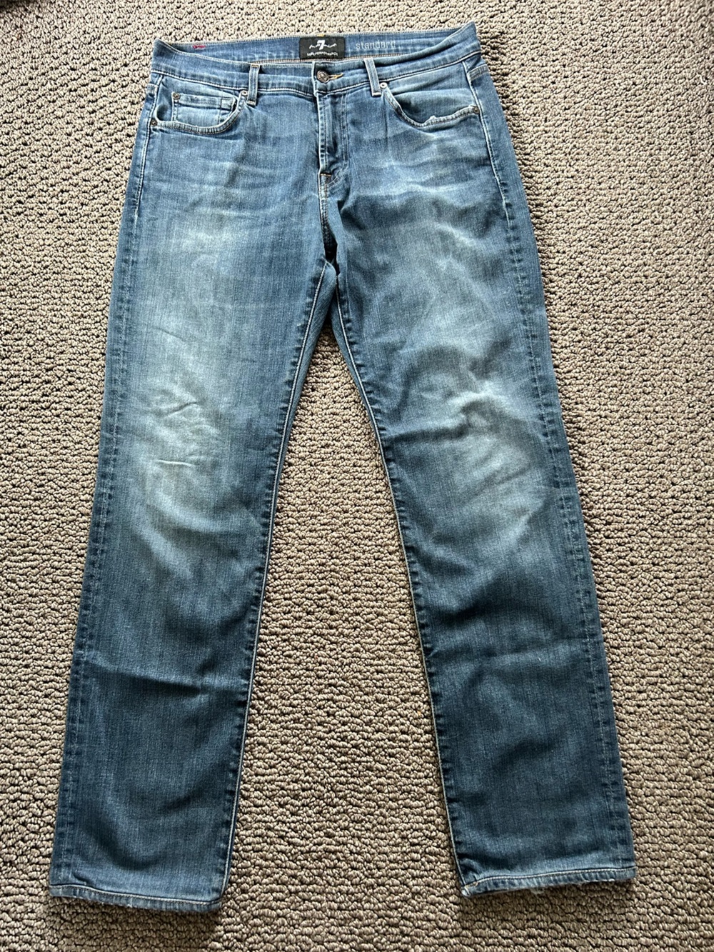 7 For All Mankind standard Luxe Performance Men's Straight Leg Jeans